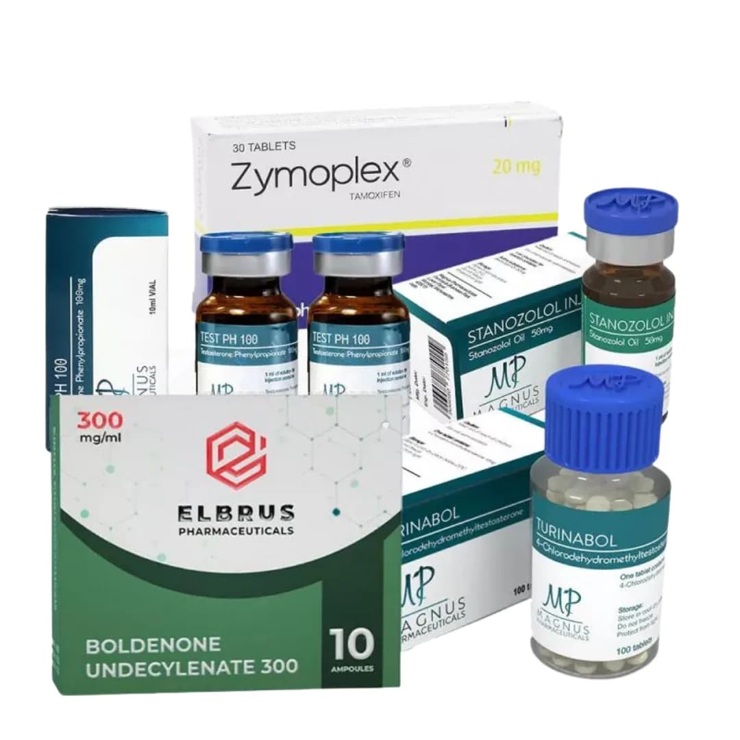 Cours de force : expérimenté [II]. Boldénone + phénylpropionate de testostérone + stanozolol (suspension) + turinabol