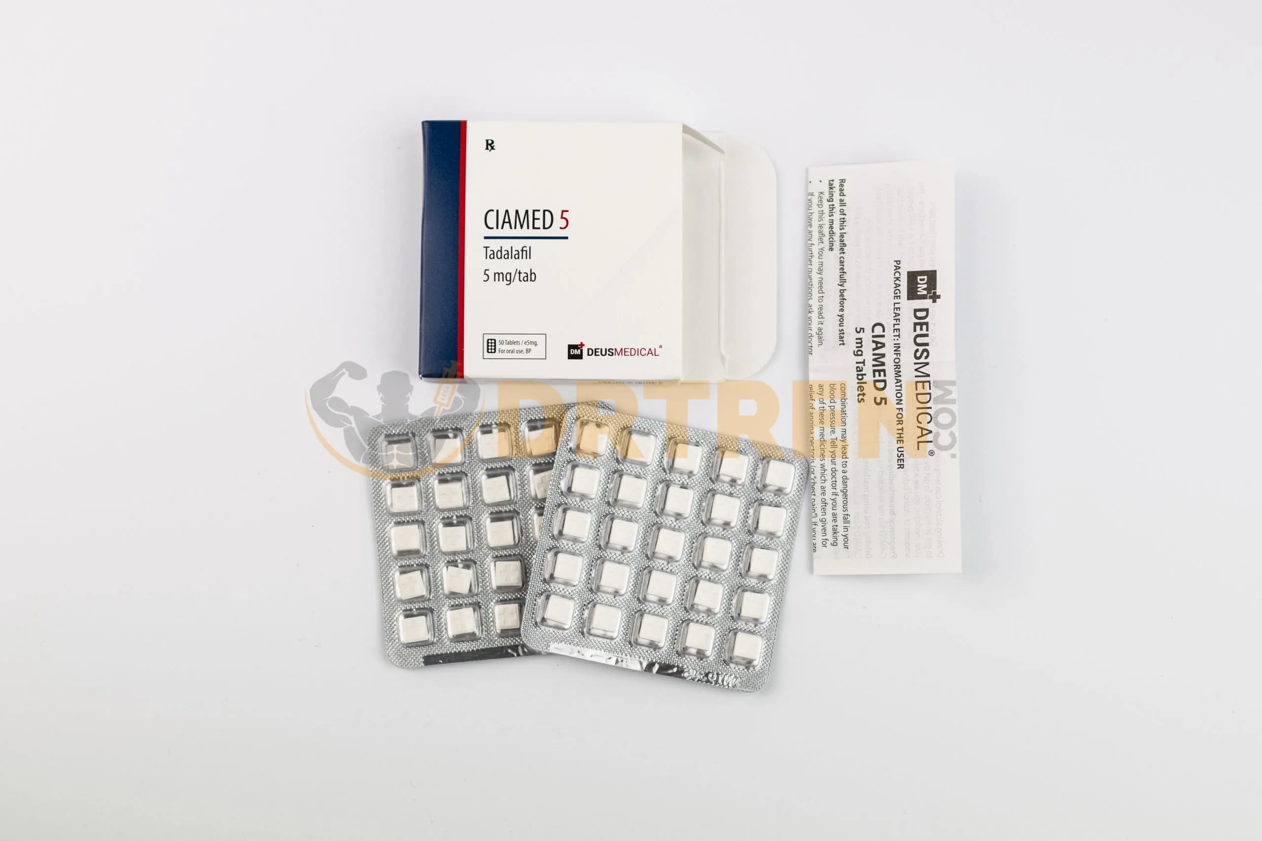 CIAMED 5mg/tab (Tadalafil) Deus Medical