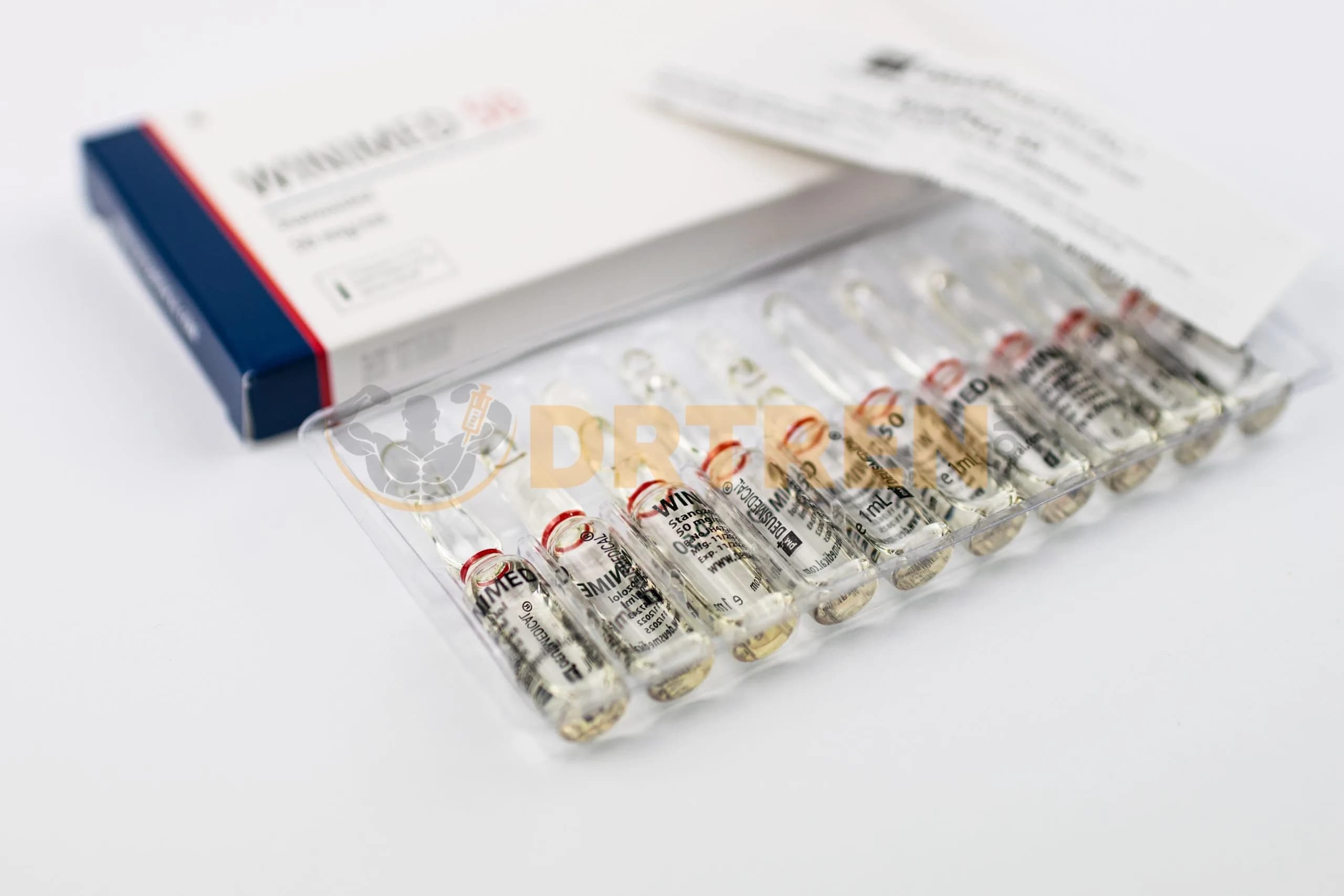 Winimed 50 (Stanozolol) Deus Medical 50mg/ml 10 ampoules — image 2
