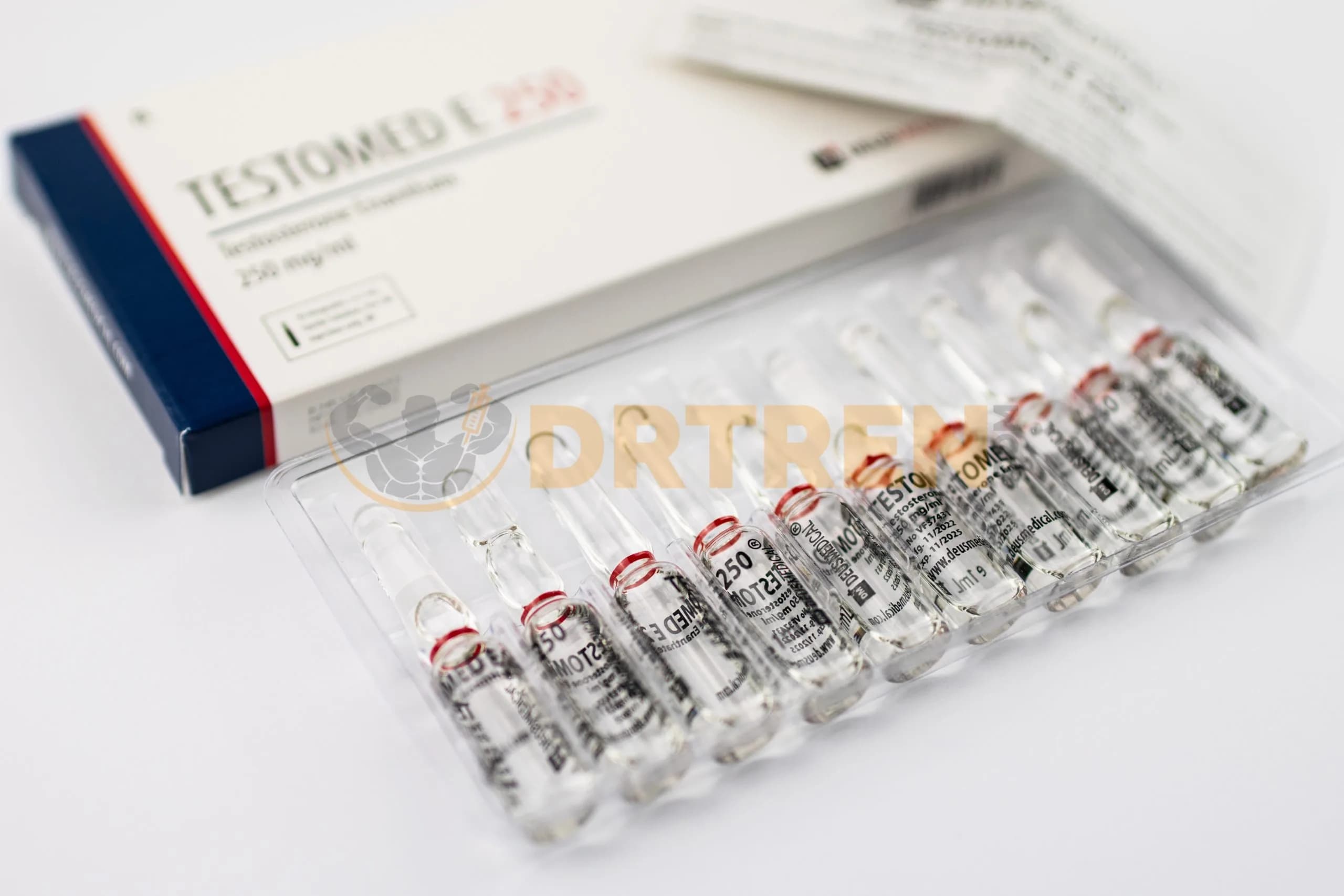 Testomed E 250 (Enanthate de Testostérone) Deus Medical 10ML [250MG/ML] — image 2