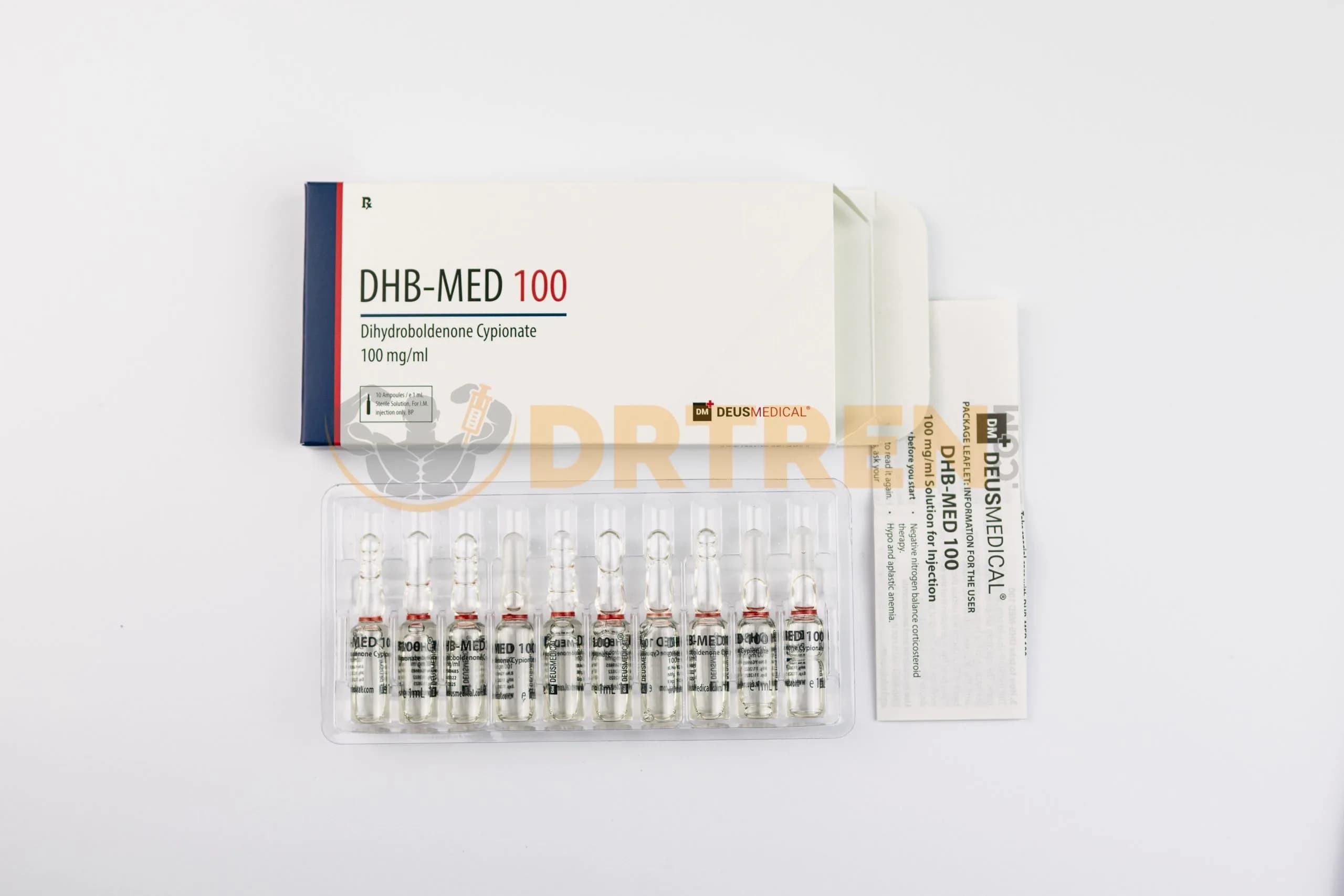 DHB-MED 100 (Cypionate de dihydroboldénone) Deus Medical