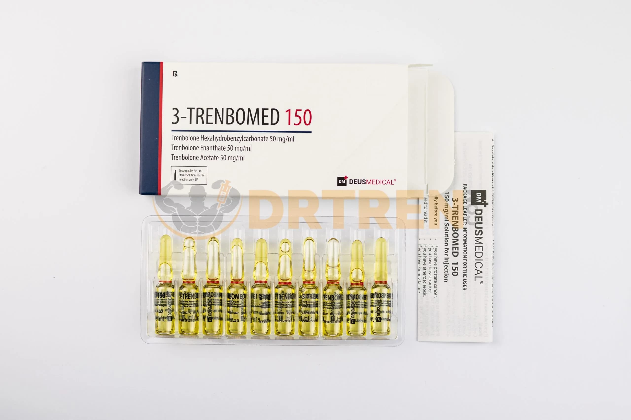 3-Trenbomed150 (Mélange de Trenbolona) 10ML [150MG/ML] Deus Medical
