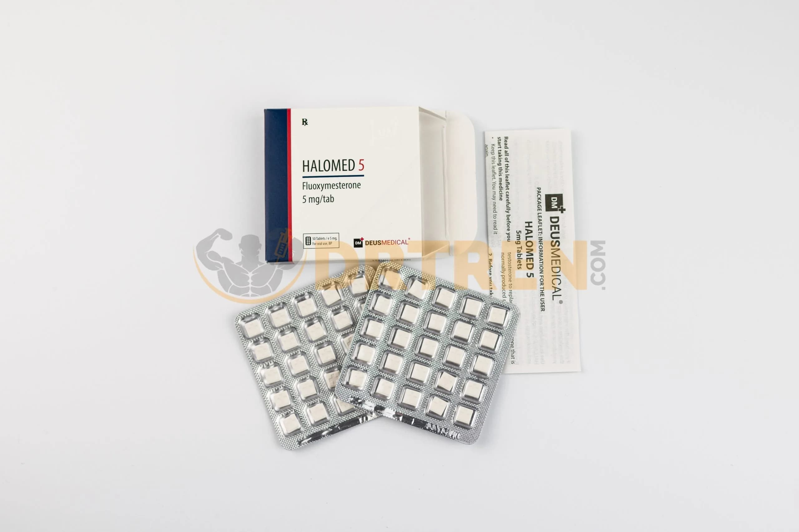 Halomed 5 (Fluoxymesterone) 50 comprimés [5MG/CO] Deus Medical