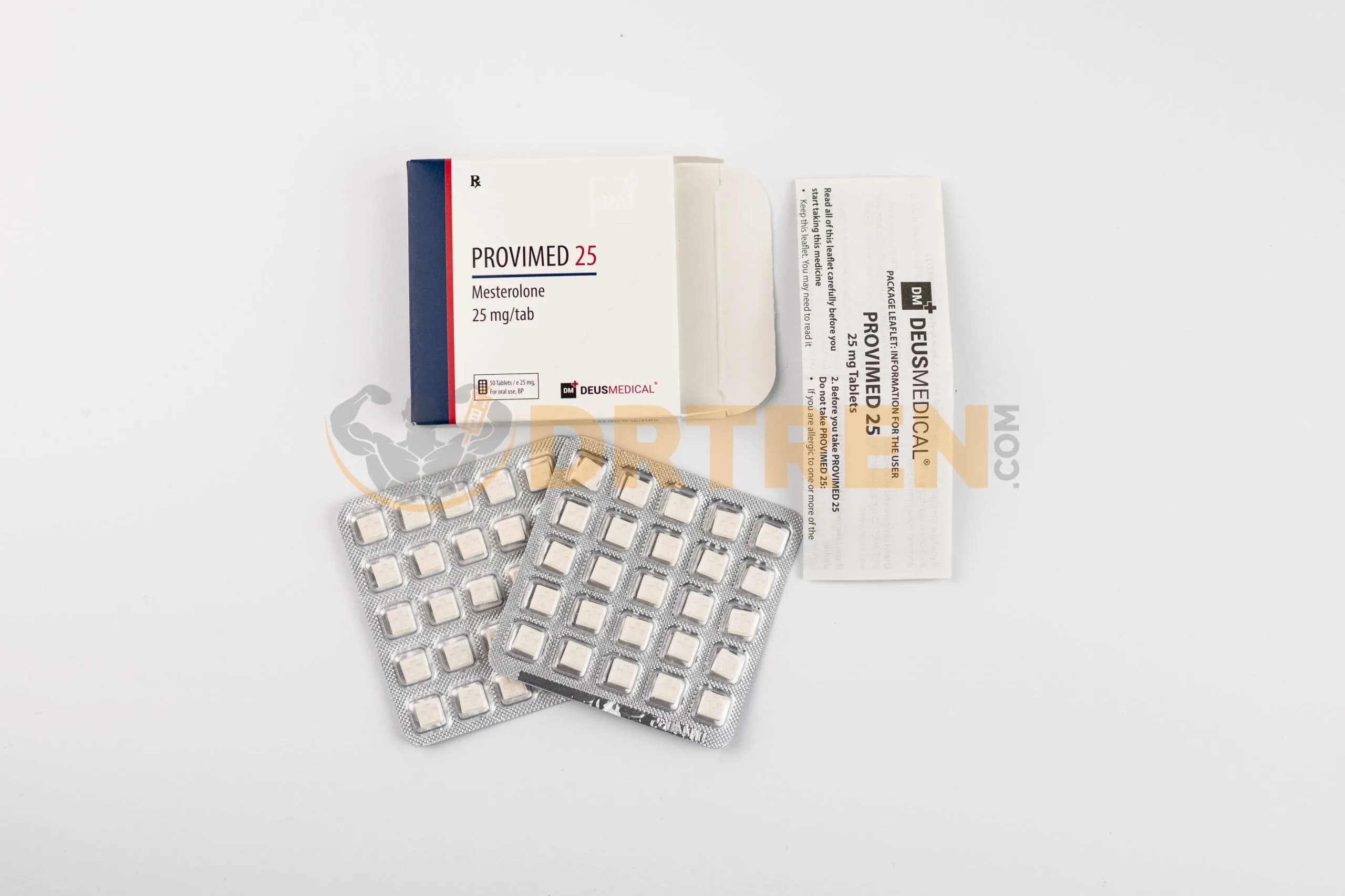 Provimed 25 (Mesterolone) 50 CO [25MG/CO] Deus Medical