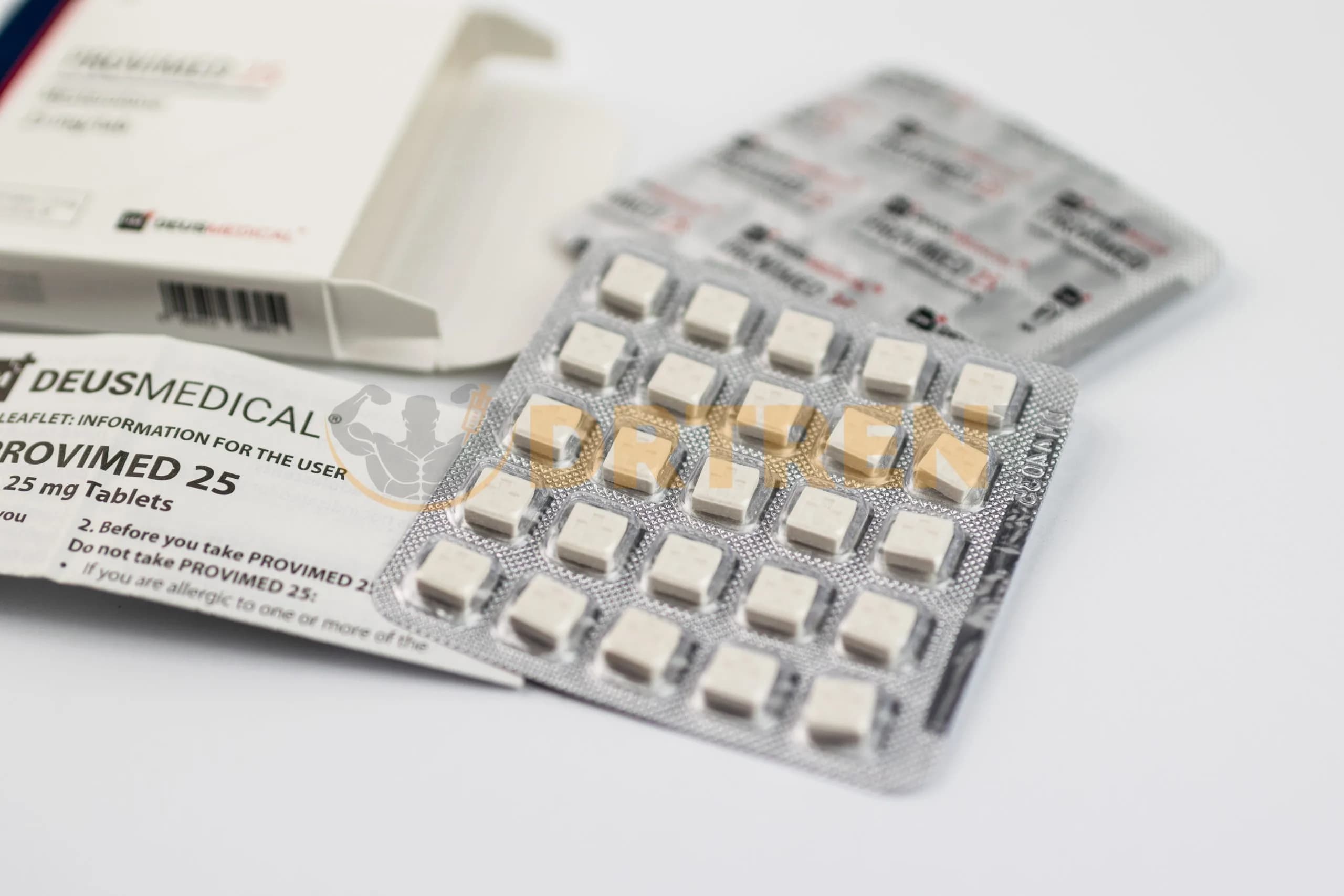 Provimed 25 (Mesterolone) 50 CO [25MG/CO] Deus Medical — image 2