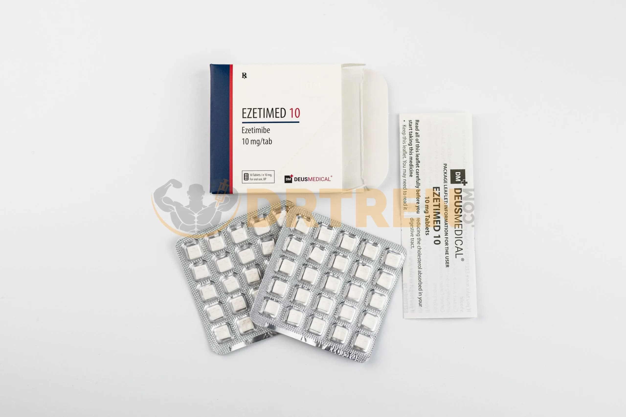 EZETIMED 10 (Ezetimibe) 10mg/tab Deus Medical