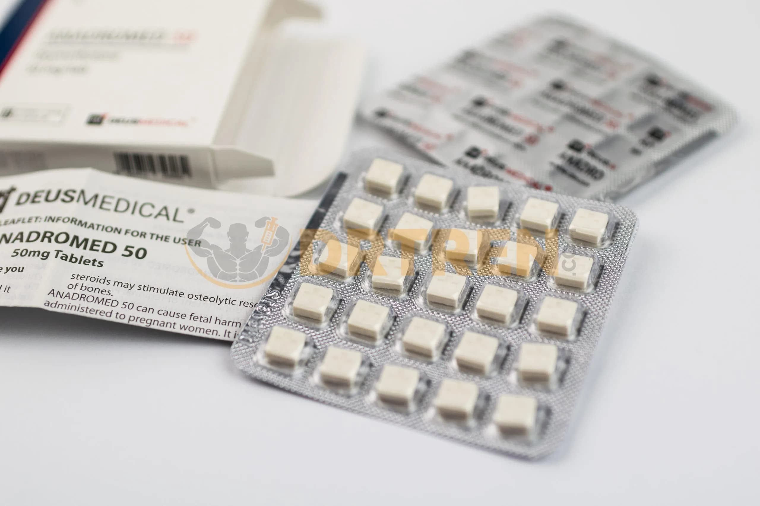 Anadromed 50 (Oxymétholone) 50 comprimés [50MG/CO] Deus medical — image 2