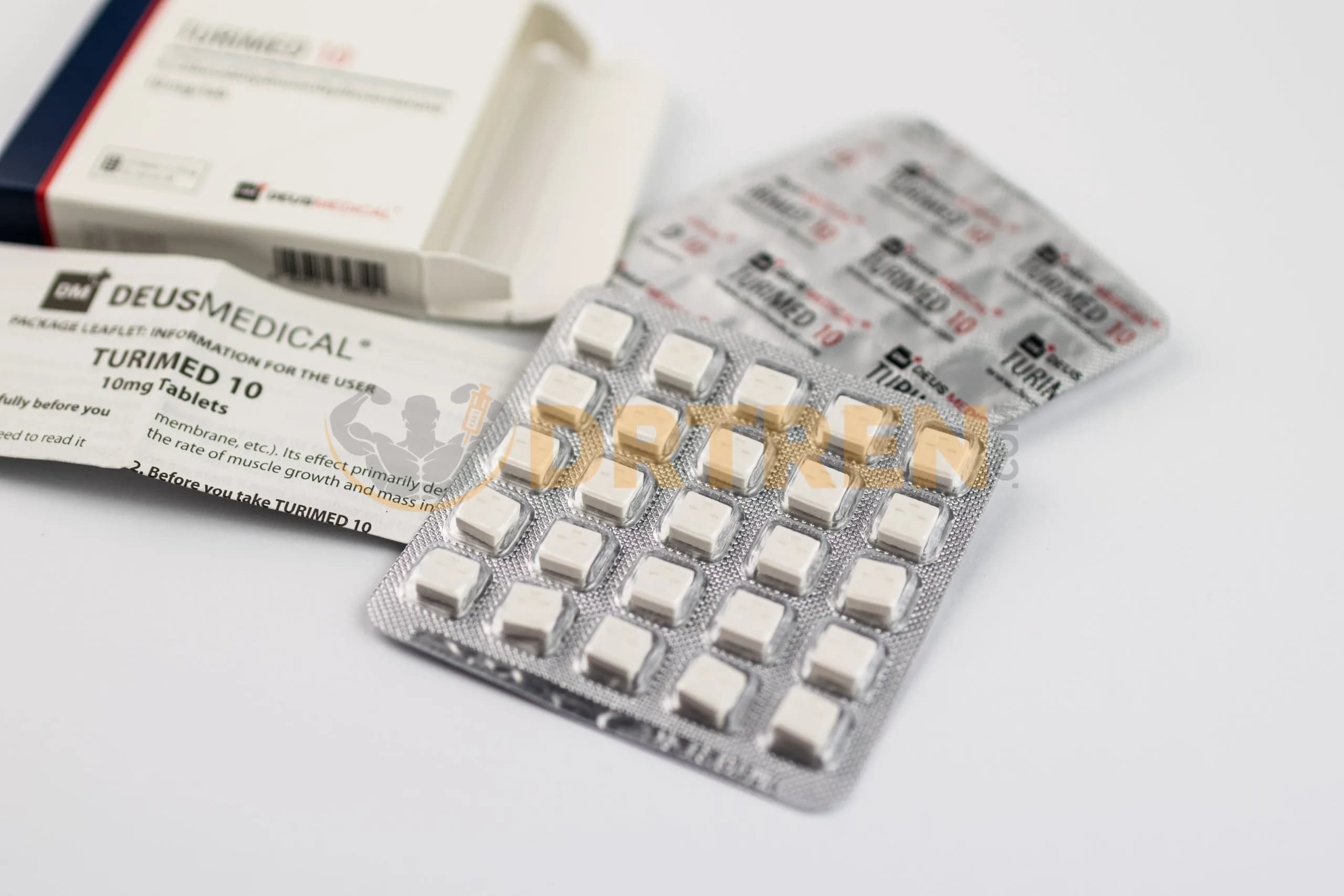 TURIMED 10 (Turinabol) 50 10MG comprimés Deus Medical — image 2
