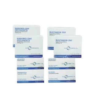 Euro Pharmacies Pack de gains de masse - Sustanon / Déca (8 semaines)