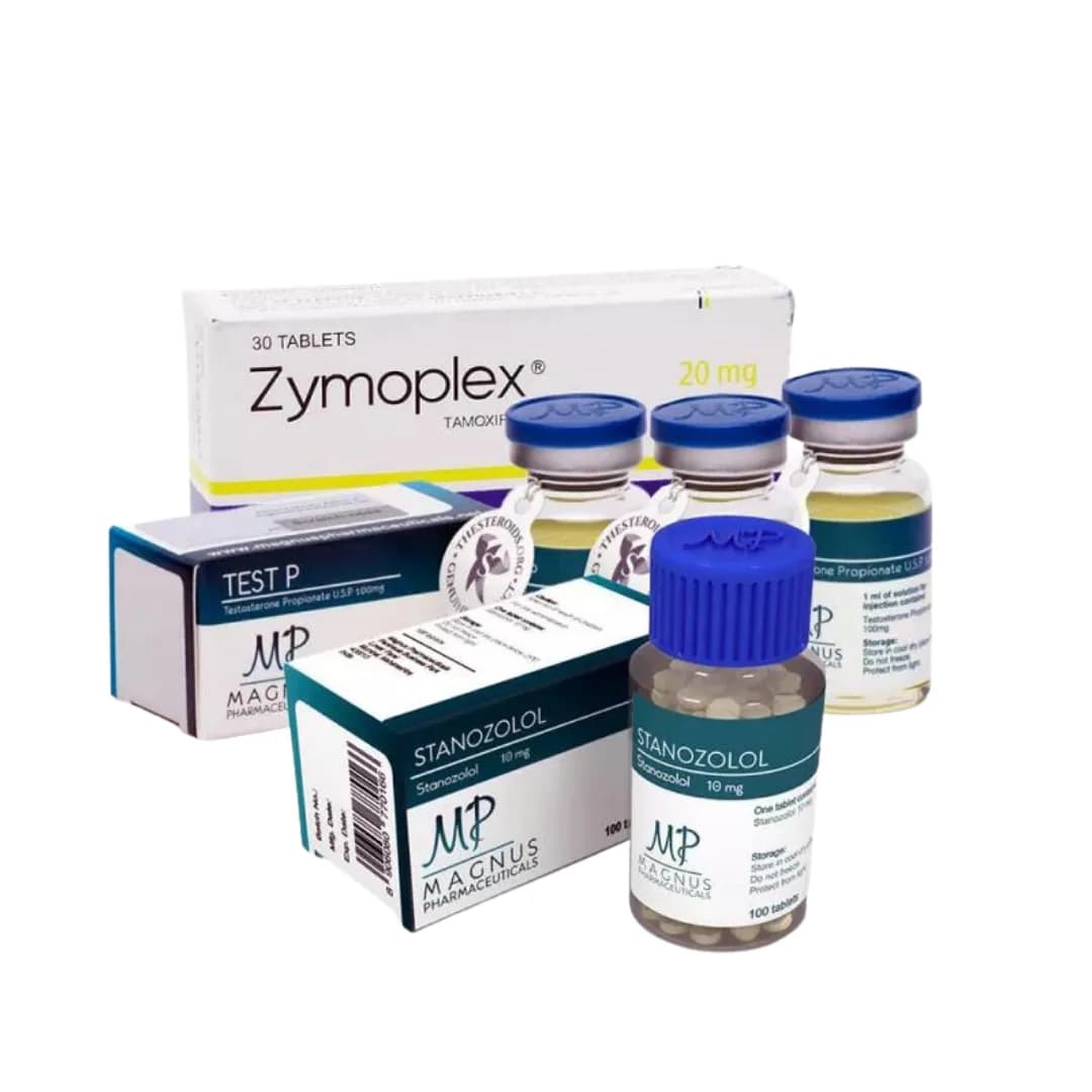 Cours classique pour augmenter la force. Testostérone + Winstrol