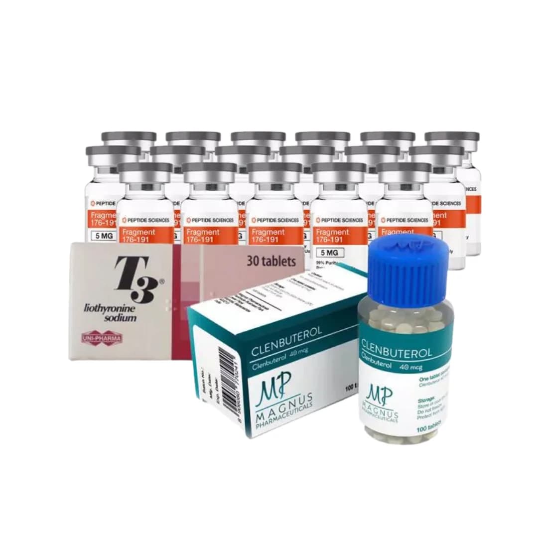 Driada Medical — Cours de séchage. Geptides + Cytomel + Clenbuterol