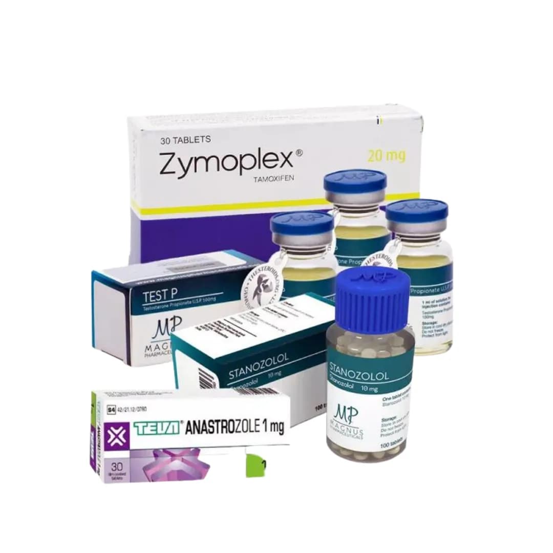 Cours de séchage. Winstrol + Testostérone + Tamoxifène