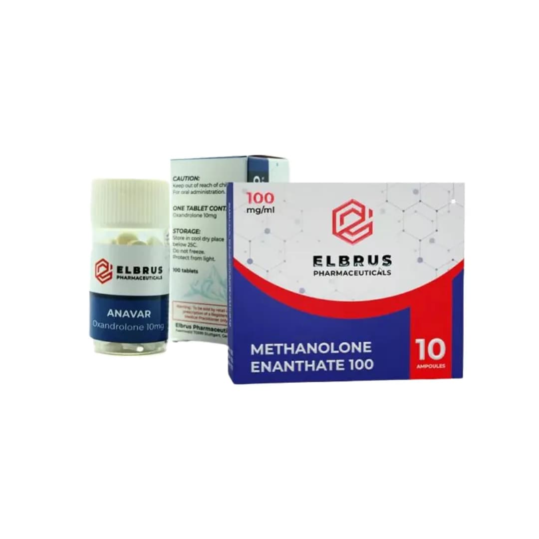 Cours pour femmes : pour le séchage. Enanthate de méthénolone + oxandrolone