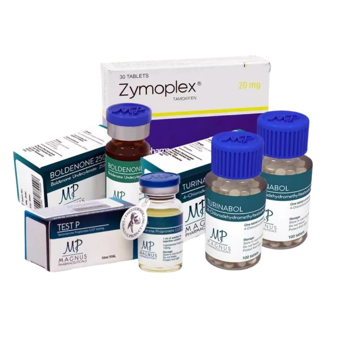 Cours court pour gagner de la masse musculaire maigre. Turinabol + testostérone + boldénone