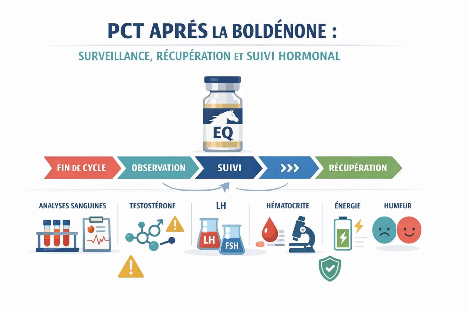 7 Vérités sur le PCT Après la Boldénone : Quand Commencer et Comment Récupérer
