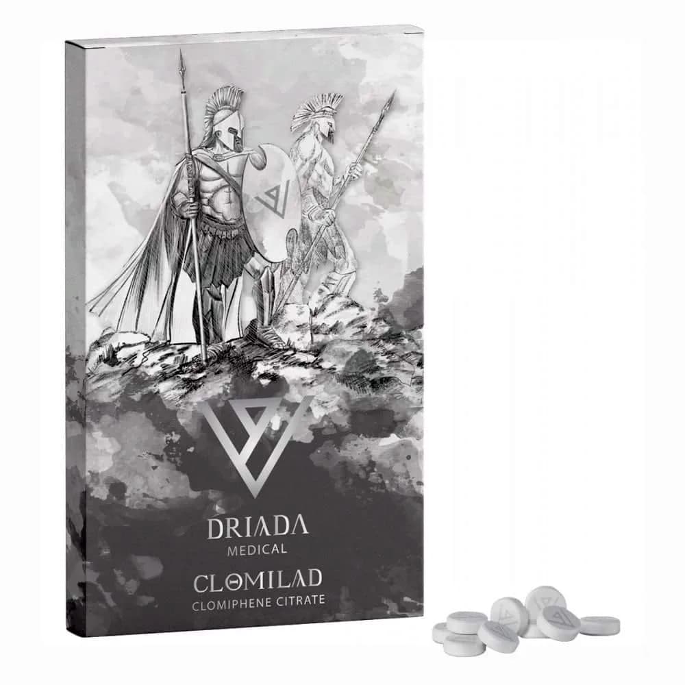 Clomilad 25 mg (Citrate de Clomiphène) Driada Medical