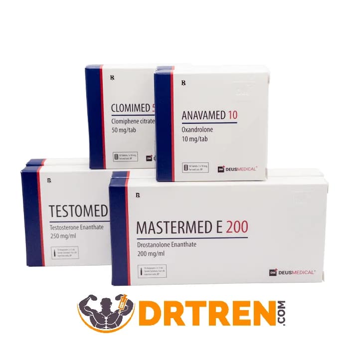 Cycle de testostérone + Masteron + Anavar - Deus medical