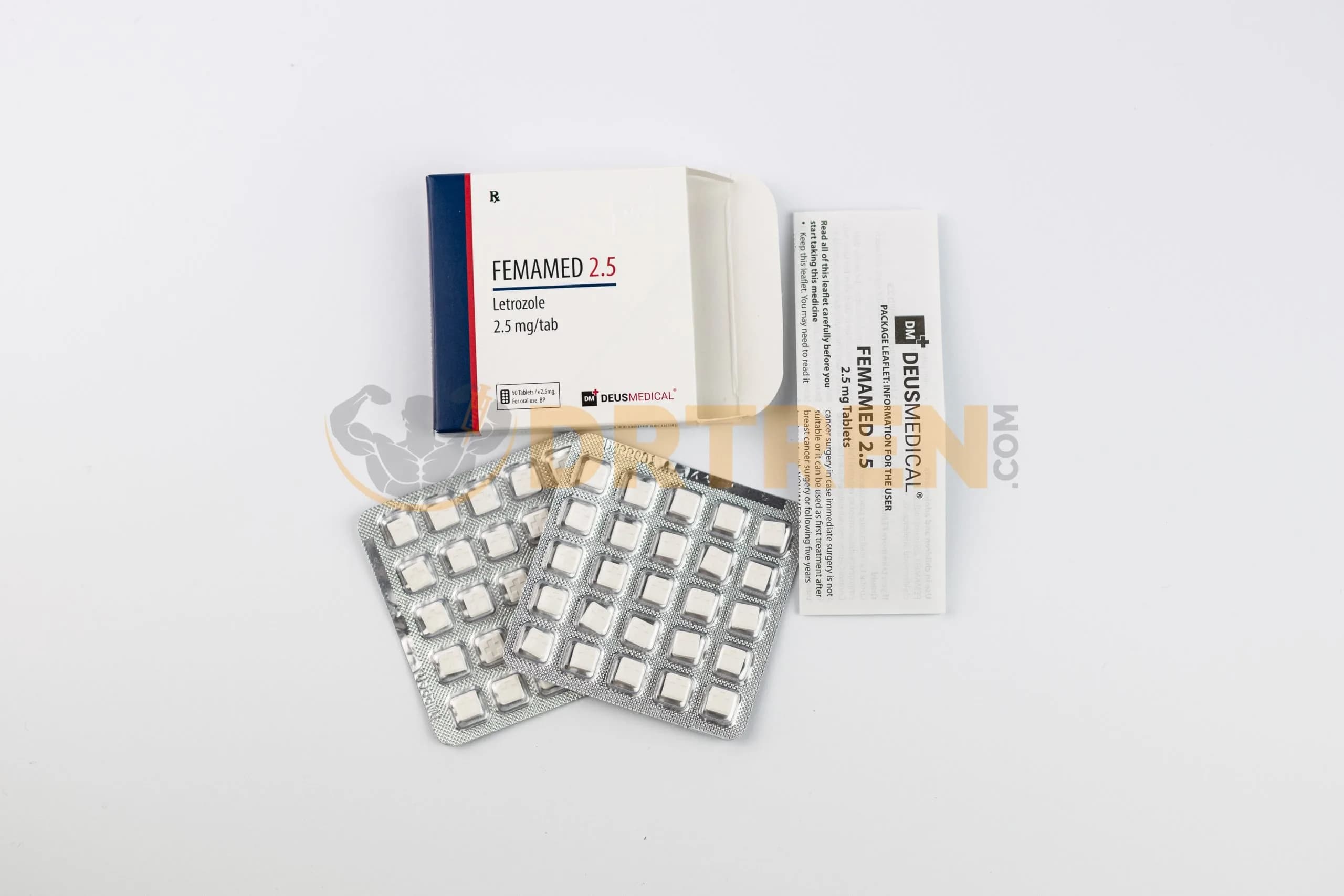 FEMAMED 2.5 (LETROZOLE) DEUS MEDICAL 50x2.5mg