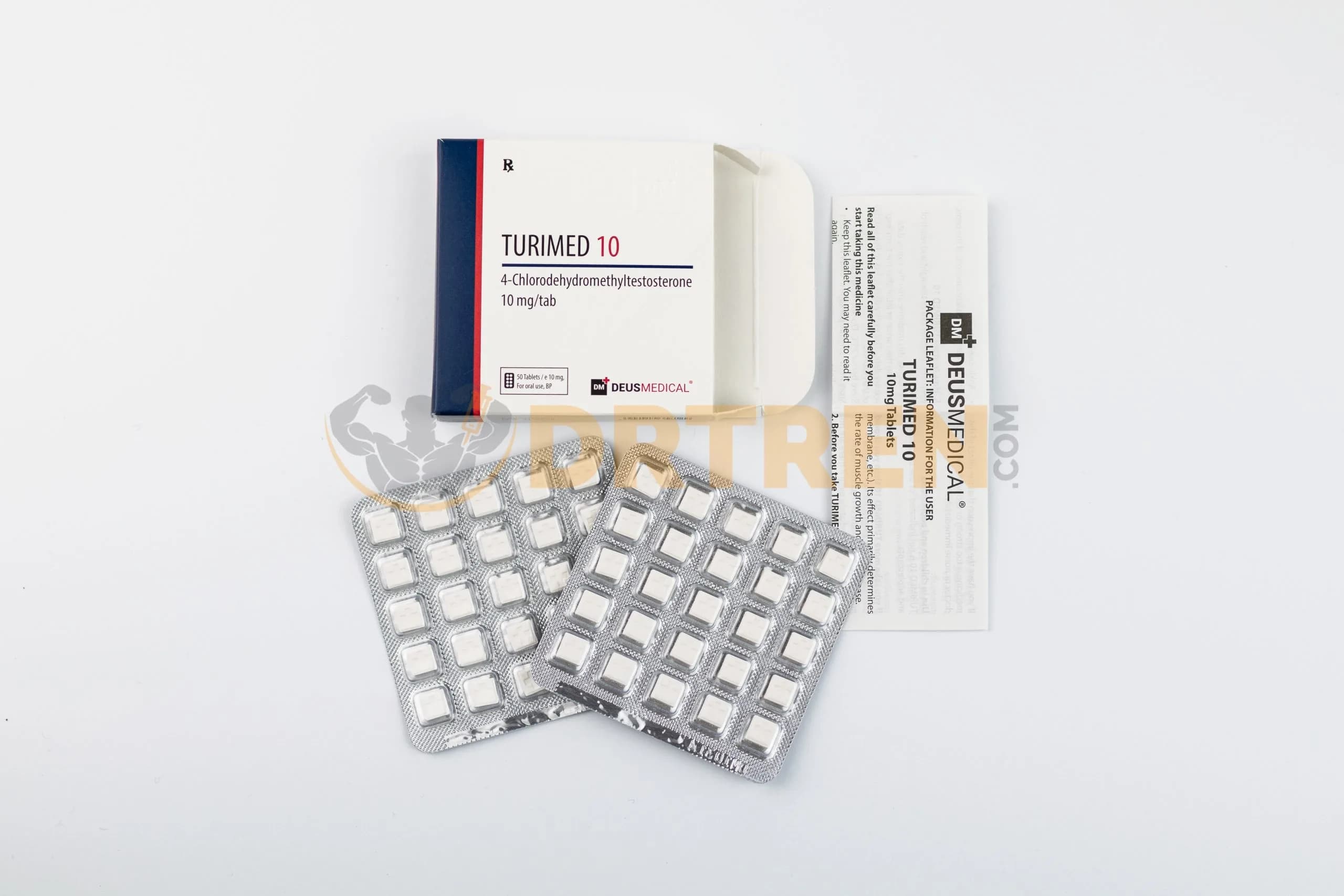 TURIMED 10 (Turinabol) 50 10MG comprimés Deus Medical