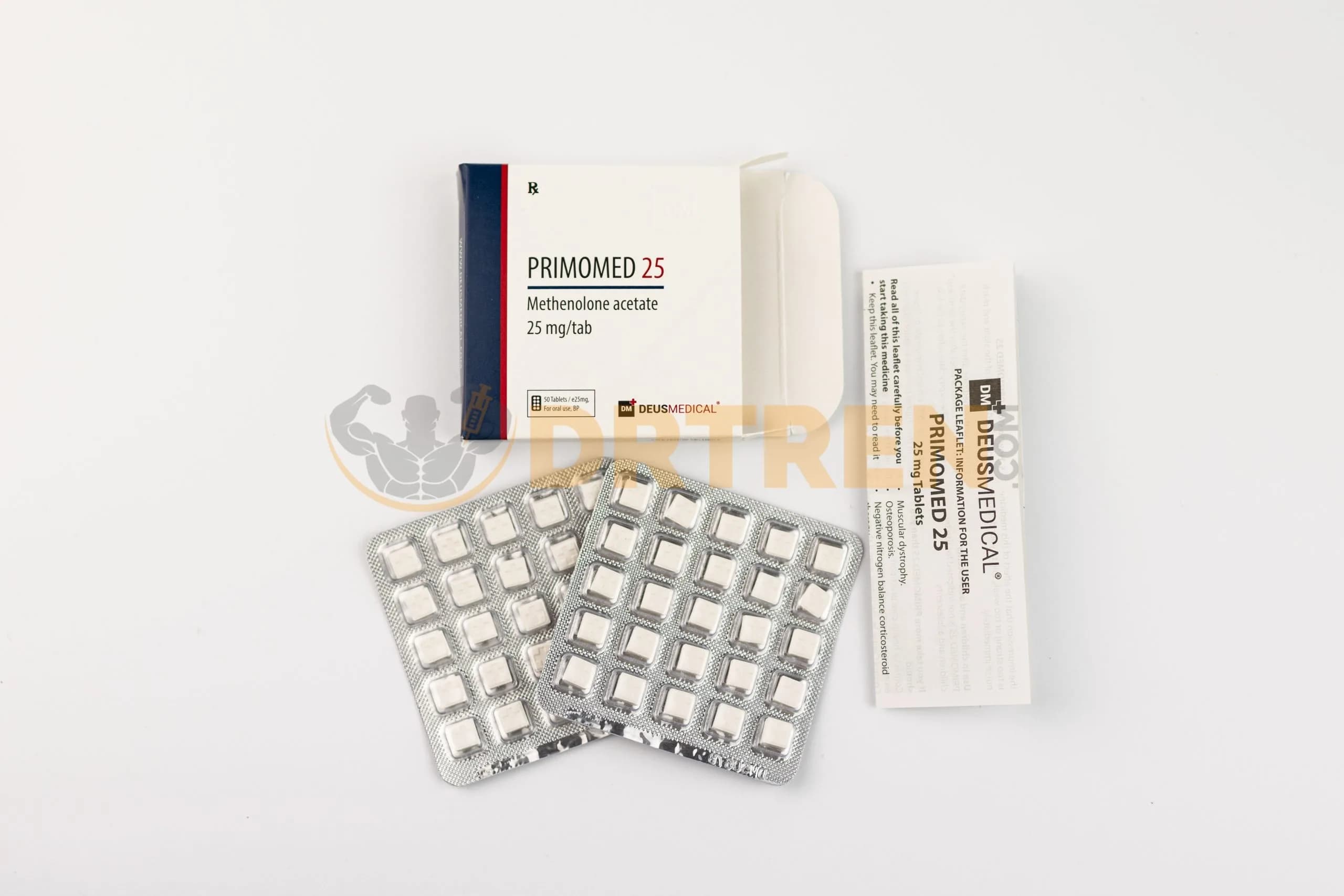 PRIMOMED 25mg. (Acétate de méthénolone) Deus Medical