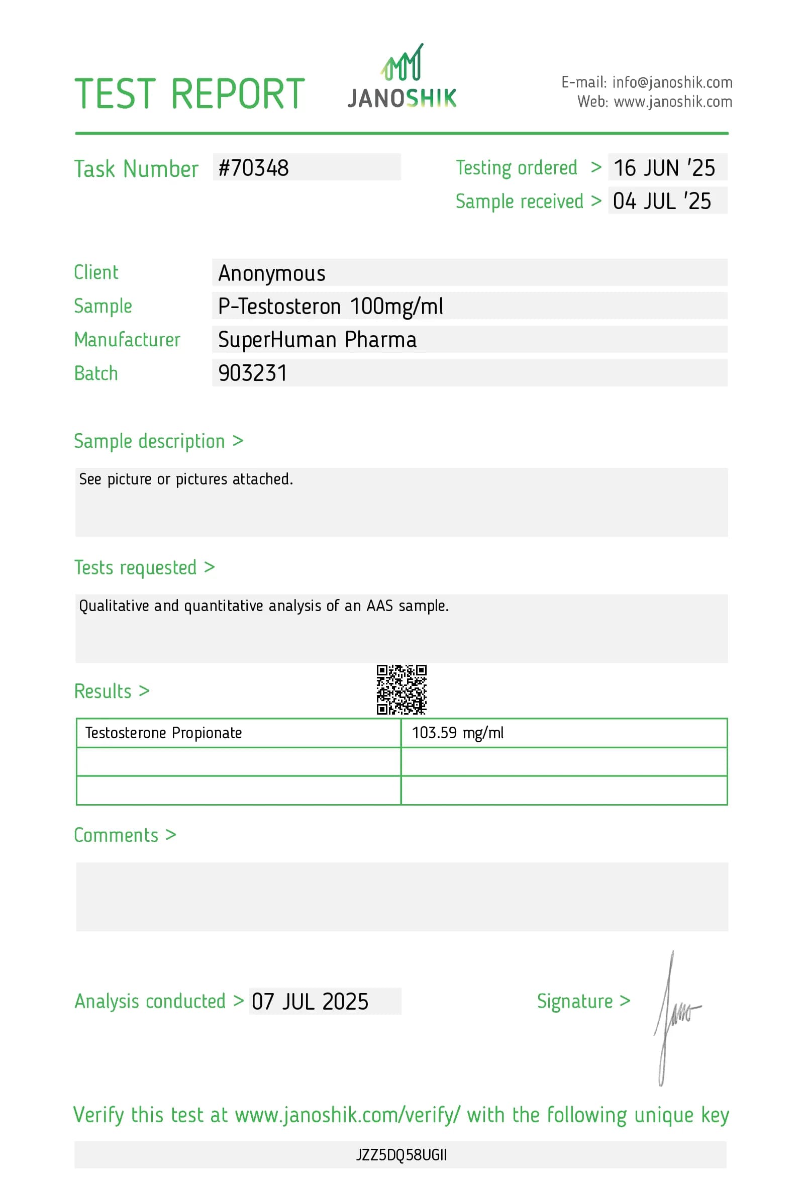 Rapport de laboratoire HPLC