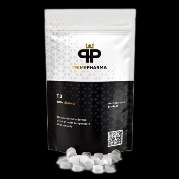 T3 Prime Pharma 100x25mcg