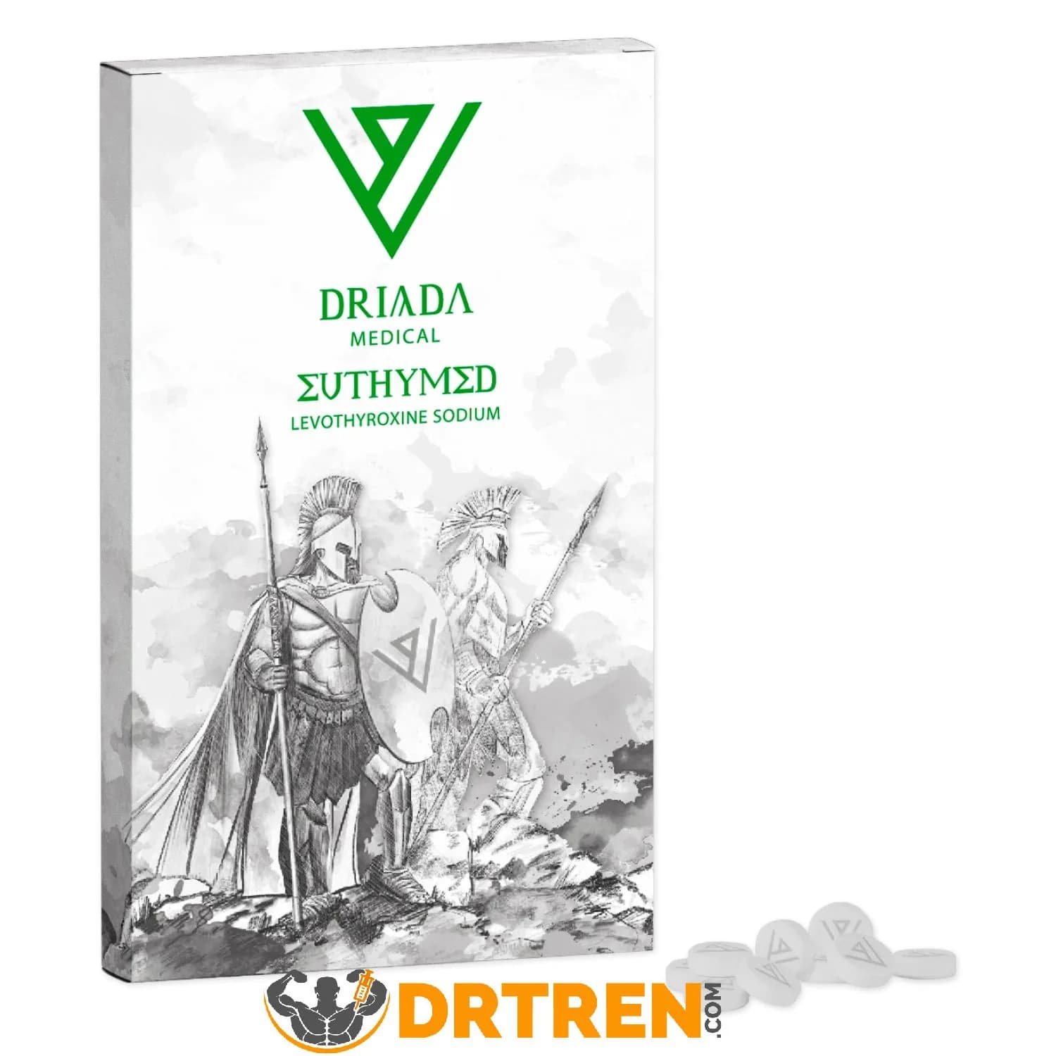 T4 Euthymed 50 mcg (Levothyroxine Sodium)-Driada Medical