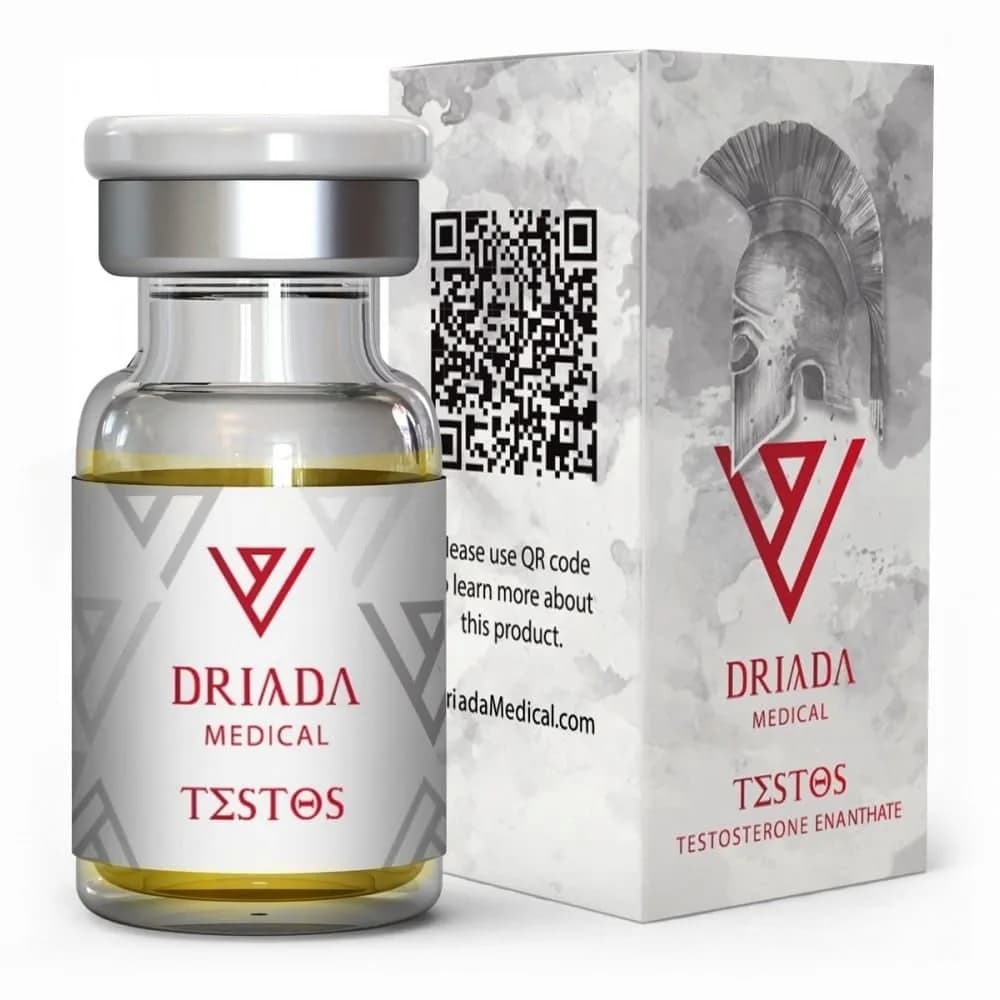 Testos 250 mg/ml (Enanthate de testostérone) Driada Medical flacon de 10ml