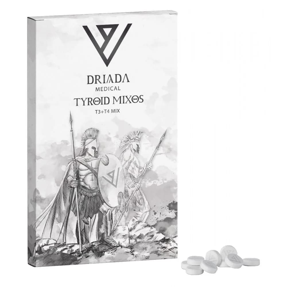 Tyroid Mixos 10 mg + 62.5 mg (T3+T4) Driada Medical