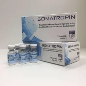 Somatropine Hilma (Hormone de Croissance Humaine) 100 UI - Poudre