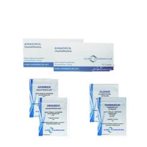 ANADROL 4 semaines - Pack Prise de Masse (Euro Pharmacies)