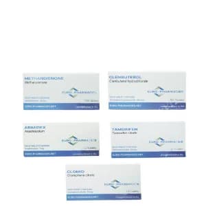 Prise de masse sèche - Euro Pharmacies - Dianabol/Clenbutérol (8 semaines)