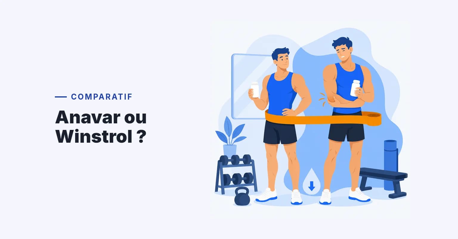 Anavar vs Winstrol — comparatif sèche