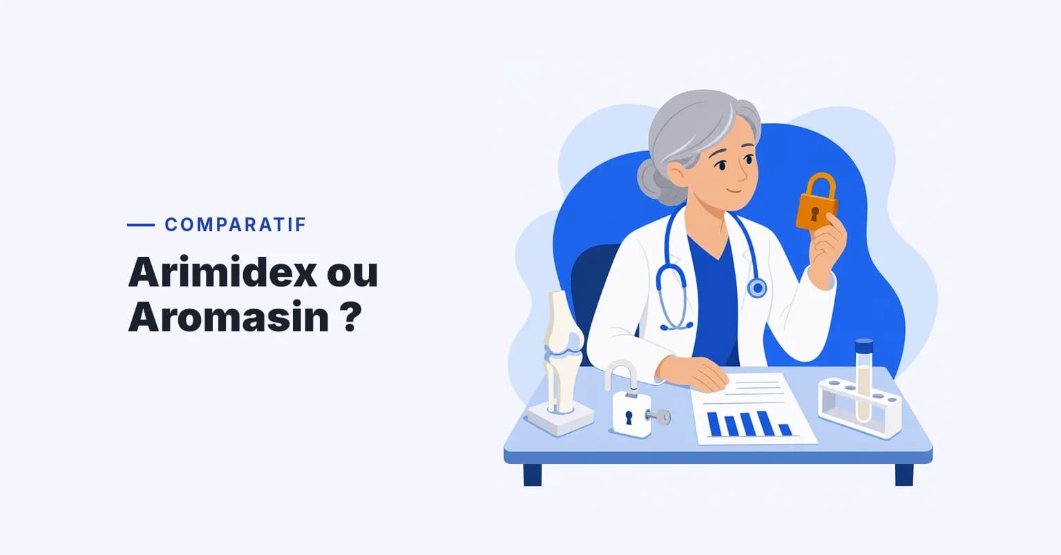 Arimidex vs Aromasin : quel IA est le plus sûr et le plus efficace pour ton cycle ?