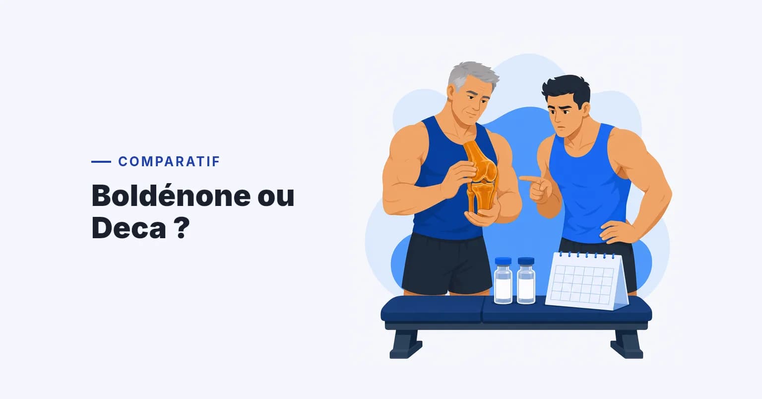 Boldénone vs Deca : Masse, Articulations et Effets Secondaires Comparés