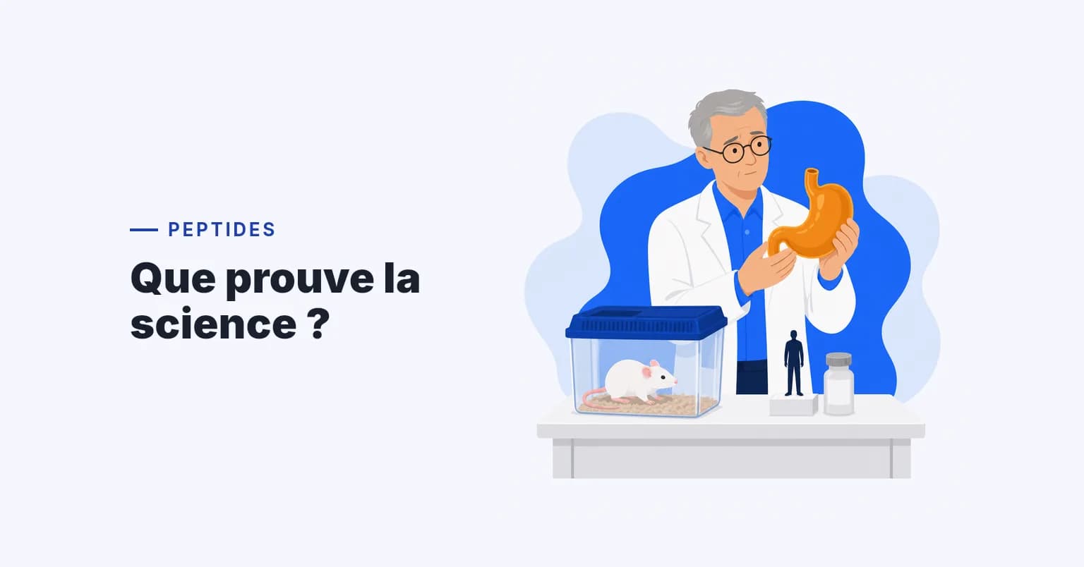 BPC-157 : effets, dosage, preuves scientifiques