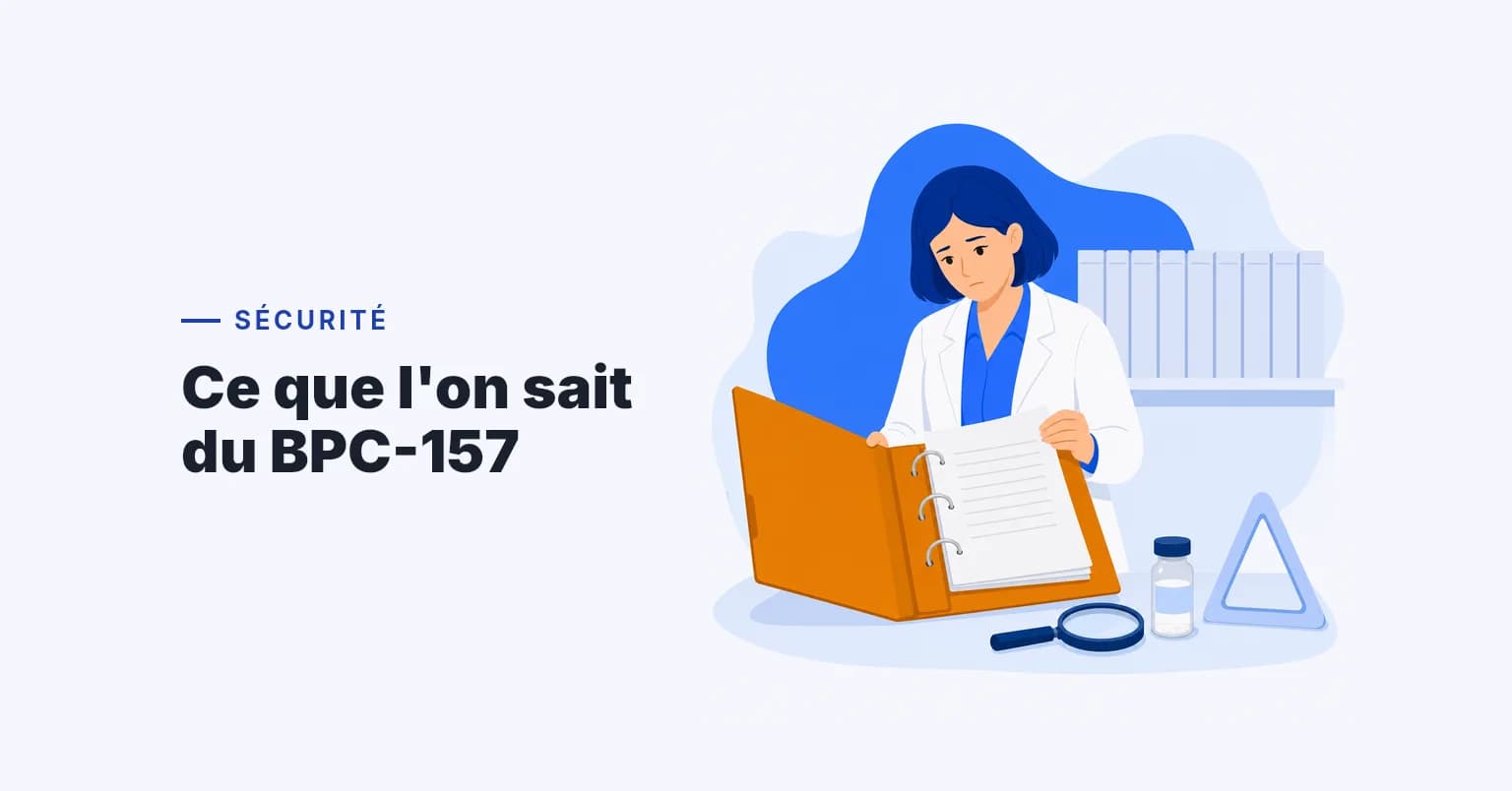 BPC-157 — effets secondaires & sécurité