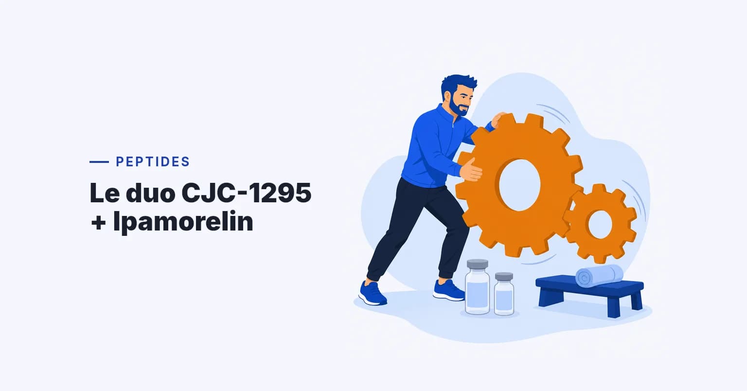 CJC-1295 & Ipamorelin — le guide GH