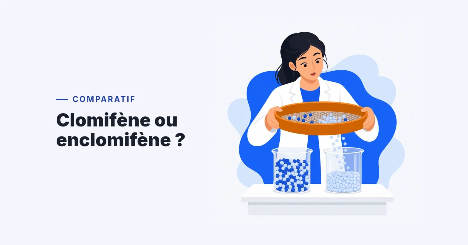 Clomifène vs Enclomifène : SERM Pur pour un Redémarrage Plus Rapide de la Testostérone