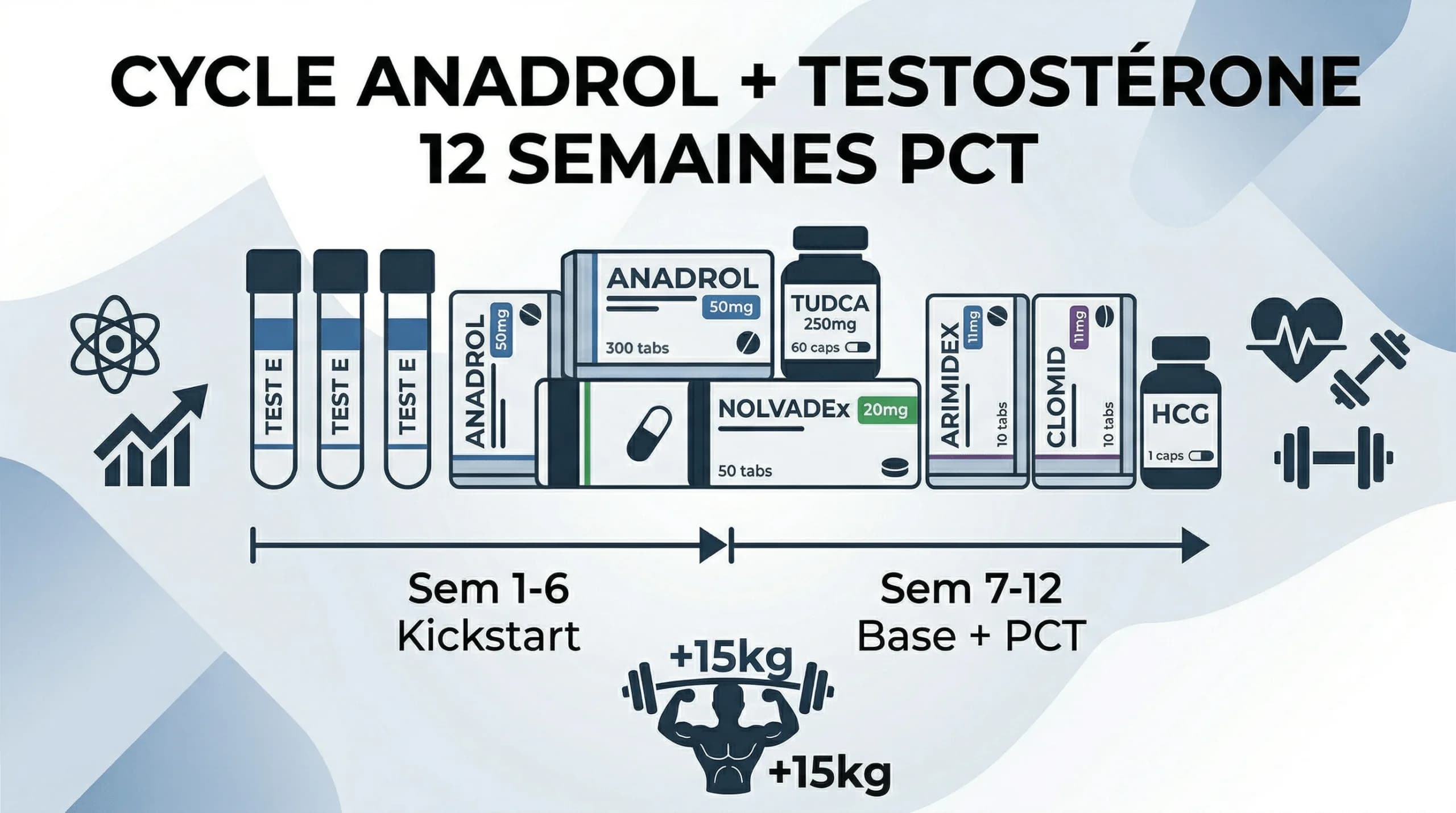 Cycle de testostérone pour débutants