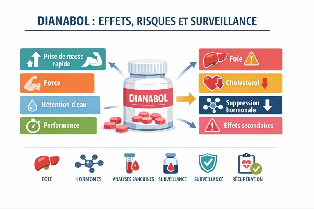 Cycle de Dianabol : Dosages, Stacks et PCT Correcte (Guide Scientifique Complet)
