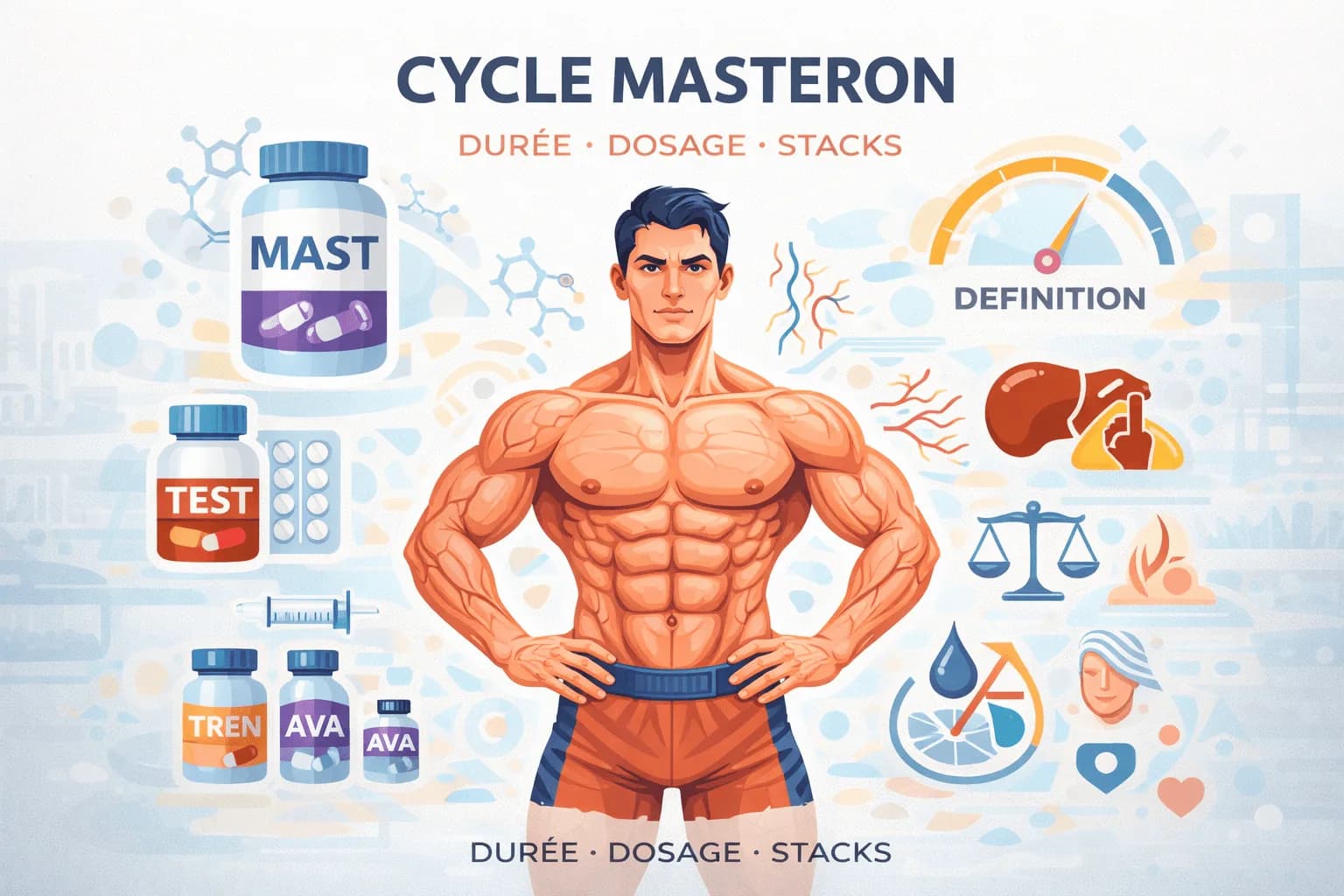 Cycles de Masteron : Durée, Dosage et Combinaisons Efficaces