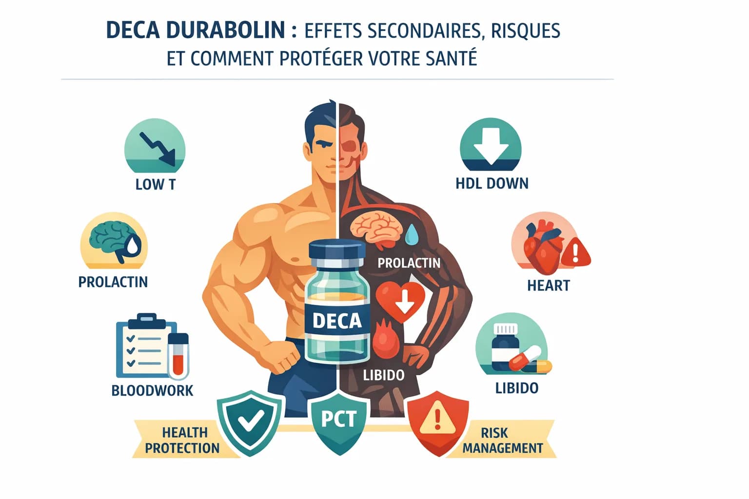 Deca Durabolin : Effets Secondaires, Risques et Comment Protéger Votre Santé