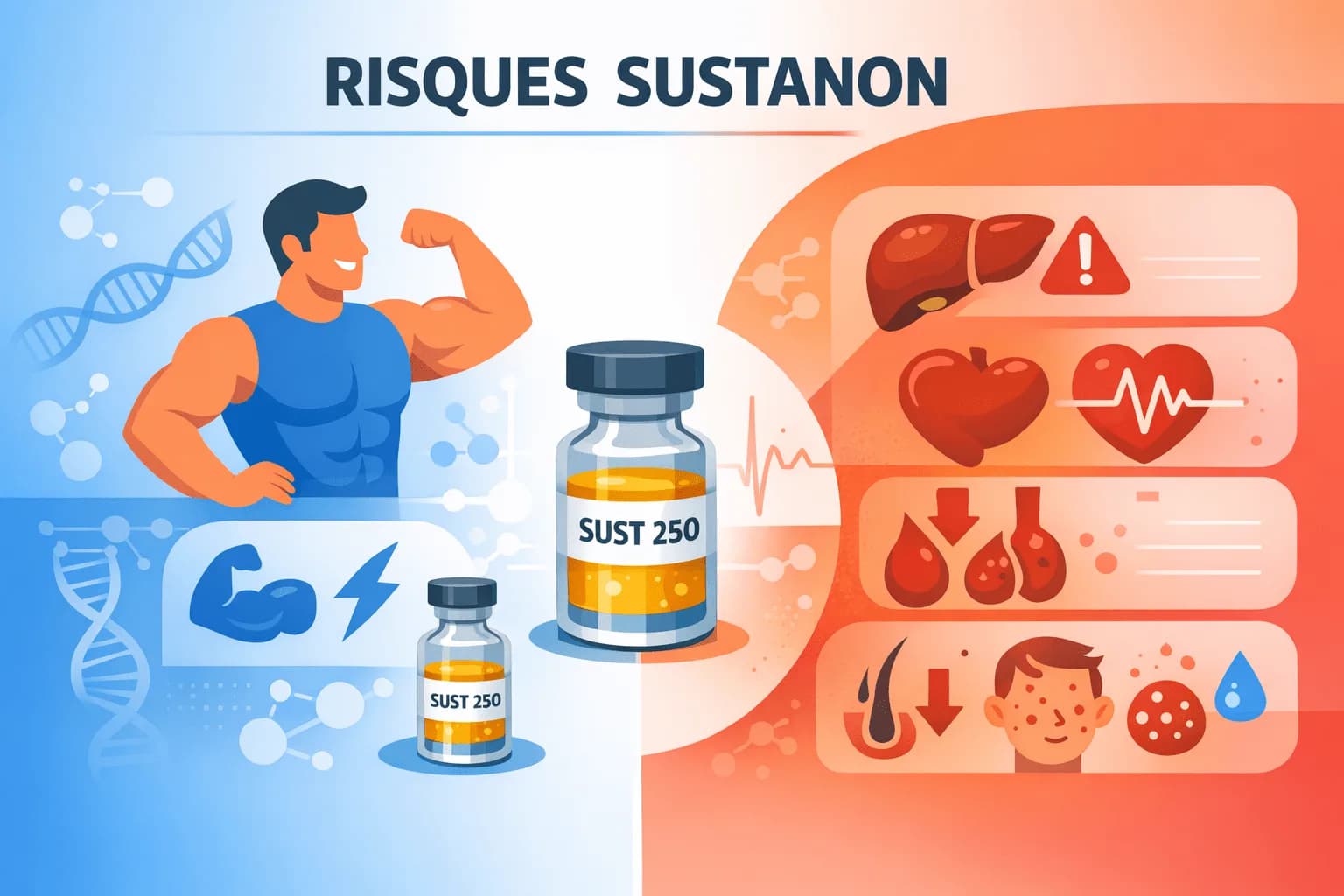 Sustanon PCT : Guide de récupération hormonale et prévention de l’effondrement