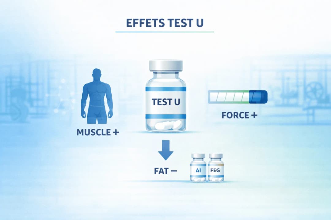 Effets de l’Undécanoate de Testostérone : Muscle, Force et Perte de Graisse