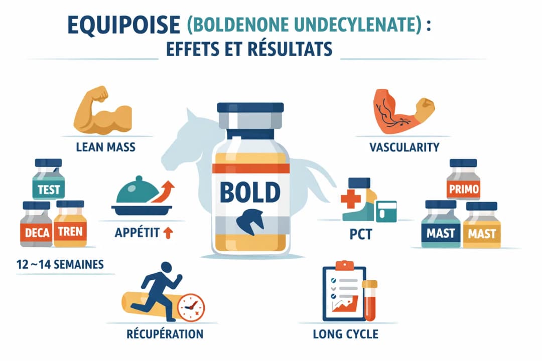 Equipoise (Boldenone Undecylenate): effets et résultats