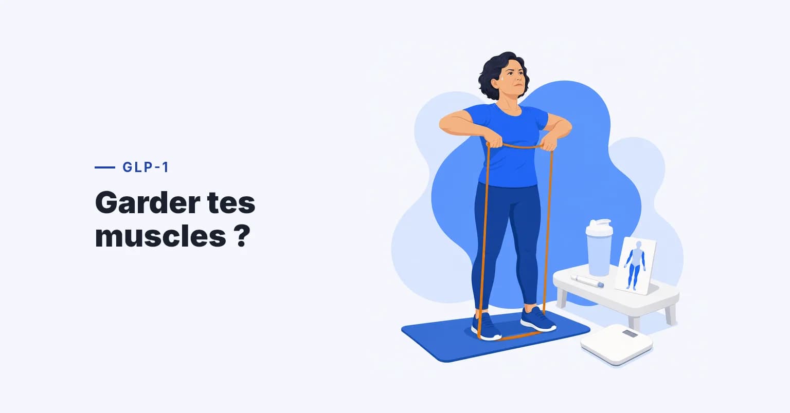 GLP-1 et perte de masse musculaire : comment la préserver