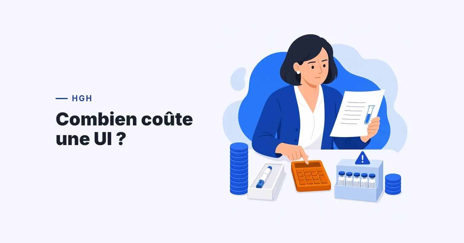HGH : prix réel et coût par UI