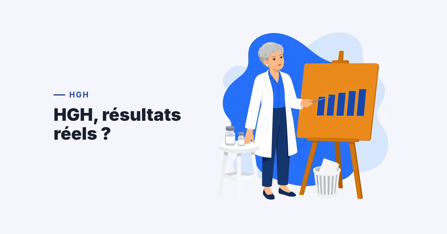 HGH avant/après : les résultats réels selon les études cliniques