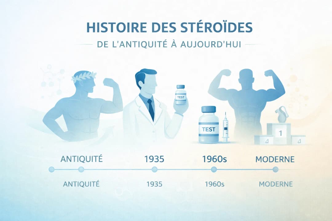 L'histoire des stéroïdes anabolisants